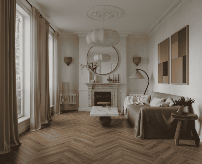 Ламинат Norland Herringbone Elegant LF303-37 Дуб Велла