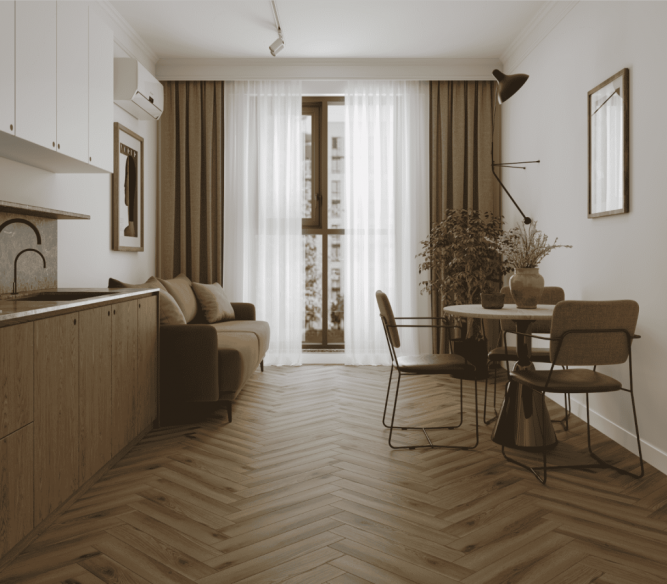 Ламинат Norland Herringbone Elegant LF303-40 Дуб Лира