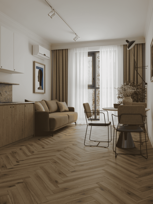 Ламинат Norland Herringbone Elegant LF303-40 Дуб Лира