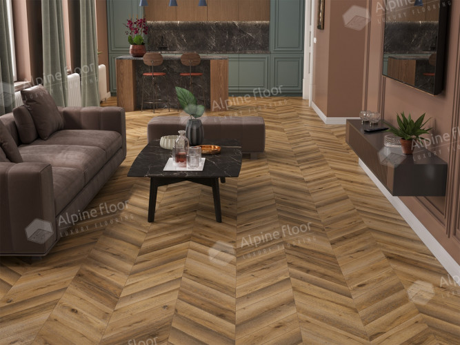 Ламинат Alpine Floor Chevron Art LF109-04 Дуб Килиманджаро