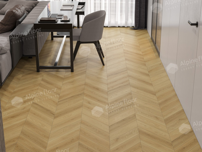 Ламинат Alpine Floor Chevron Art LF109-03 Дуб Пиренеи